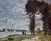 克劳德 莫奈 : The Banks of the Seine at Argenteuil